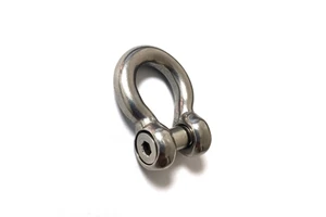 Stainless Steel Bow Shackle with Hexagon Socket for Marine and Industrial Rigging Aplications