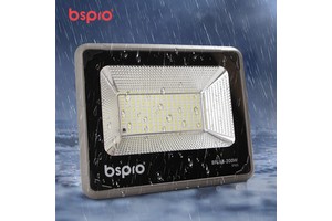 200W High Lumen Metal Solar Floodlight Outdoor Waterproof IP65 LED Solar Powered Security Lamp for Garden Pathway Use