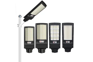 30W 60W 100W Solar Street Light with Solar Panel and Lithium Battery Outdoor Solar Streetlight