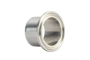 Factory Supply DIN ISO 3A SMS Sanitary Pipe Fitting 316L 4 Tri Clamp 304 Stainless Steel Ferrule