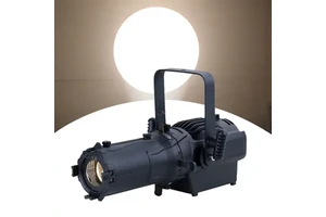 Professional 60W RGBW LED Leko Contour Spotlight Warm White Pattern Contour Light Suitable for Studio Television Programs