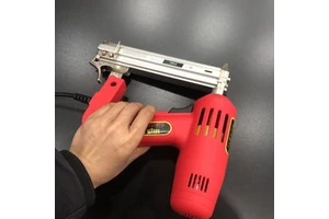 Industrial Grade F30 Electric Nail Gun Large Horsepower One-Gun Dual-Use Applicable F10/15/20/25/30 Code Steel Material