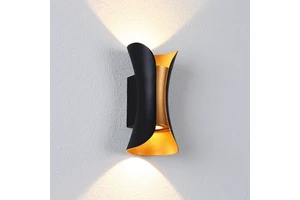 Waterproof IP65 Wall Lamp Aluminum Exterior Wall Mounted Garden Porch Decoration Light up and Down Light