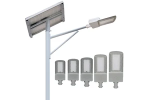 Monocrystalline Silicon Solar Panel Aluminum Battery Powered Easy Installation IP65 Outdoor Waterproof Solar LED Street Light