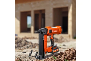 Factory Directly Wholesale Industrial DIY Concrete Steel Nail Gun with Lithium Battery Brushless Motor 5/8 in 1 1/2 Nail Length