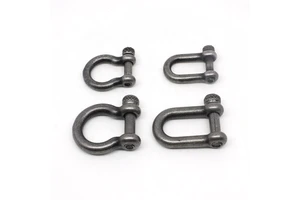 Wholesale Small Stainless Steel Shackle in Vintage Silver