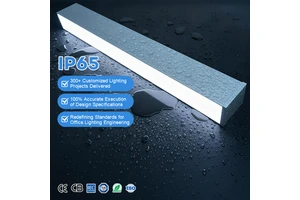 Water-proof China AC 220V Custom Long Pendant Lamp Commercial Store Linear High-Power Led Light