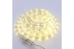Commercial Grade LED Rope Light IP65 Super Bright Flexible Tube High Voltage Outdoor Facade Building Outline Linear Lighting