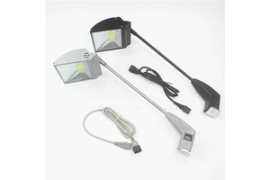 LED Both Arm Stand Light Adjustable Color Temperature (2700K-6000K) IP44 Rated Exhibition Booth Lighting Trade Show Display Lamp
