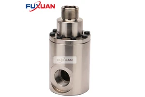 Threaded Connection Stainless Steel Rotary Union High Pressure High Speed Hydraulic Water Rotary Joint
