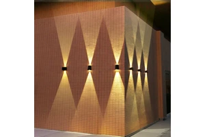 Yunduo High Quality Garden Outside Solar Led Wall Light Night Lamp Outdoor Solar Wall Lamp