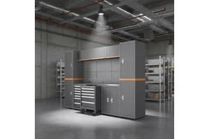 Professional Heavy Duty Steel Tool Cabinet with Drawer OEM Tool Cabinet Double Cabinet and Tool Trolley Chest