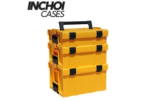 Wholesale Heavy Duty Storage Boxes Caja De Herramientas Empty Stackable Tool Boxes Hard Plastic Case Toolbox