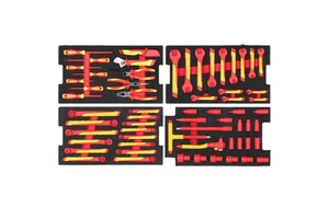 New Energy Insulated Electrician Tool Set VDE Certified 1000V Automotive & Home Use Metric Socket Auto Repair Kit