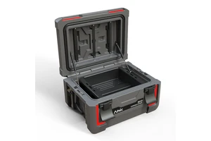 AHIC New Arrival Custom Size Roto Mold Hard Plastic Tool Box Set with Comfortable Handle Storage Cargo case