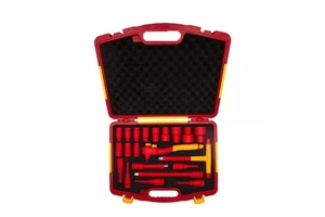 1000V VDE Tool Set 3/8" Insulated Socket Set Insulated Tool Kit 16PCS