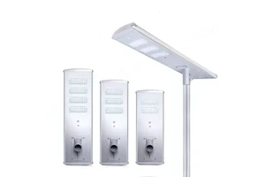 Outdoor Waterproof IP Other 100W 200W Aluminum Integrated All One LED Solar Street Lights Pole for Road Motion Light Sensor