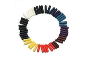 YAMEI YMP5822 5.8*22mm Matte ABS Bullet Rope Buckle Cap And Bell Shoe Decorations For Shoes Durable Accessories