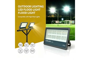 400W Factory Custom OEM LED Track and Field Lighting IP66 Anti Glare Outdoor LED Stadium Light for Athletics Ground