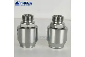 Hydraulic Live Swivel Joint Continuous 360-degree Rotation MxF 40Mpa Swivel Joints Rotary Couplings in Hydraulic Pipelines