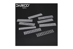 Pointed LED Ceiling Lights for Indoor Use, Office Grid Linear Lights, Grooved LED Light Strips for Recessed Lighting