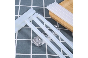 Best Selling 11mmX30cm Eco-friendly EVA Hot Melt Adhesive Glue Gun Stick Transparent Fast Curing Strong Construction Woodworking