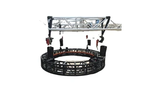 Rotary Moving Circle Lighting Truss Display Rotating Truss for Effective Product Showcase