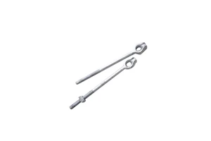 Key Link Hot Dip Galvanized Steel Strain Clamp Thimble Eye Anchor Rod for Electric Power Fittings Hebei