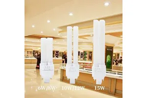 12W G24q PL-C Horizontal Recessed Light 26W CFL Lamp Equivalent for Kitchen Light Gx24 4-Pin Base LED Bulb 6W 8W 10W 12W 15W