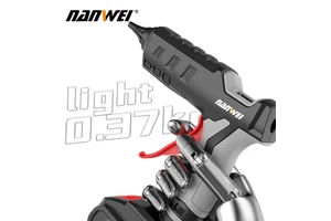 Nanwei High Power Cordless Hot Melt Glue Gun Rechargeable Battery Electric Glue Gun Portable Home Graft Repair Tools Heat Guns