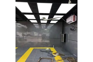 Car Detailing Work Lights LED Workshop Panel Light for Car Garage Wash Station 9 Grid Car Polishing Light with Honeycomb Panel