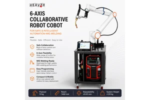 Mig Robot Welding Machine Intelligent Robot Arm MIG Welding Equipment Automatic MIG Welding Machine Group Cobot5 MIG350