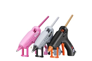 AIRAJ Electric DIY Grade Plastic Construction Hot Melt Glue Gun With 1-3 Minutes Preheating Time