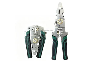 Multi-Functional Pliers Folding Wire Strippers Kit Crimping Pliers Wire Crimper Hand Tool For Electricians, Home Repair