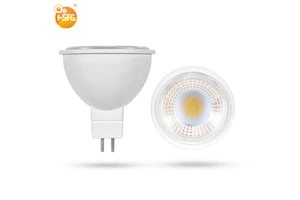 Modern LED Lamp Cup Non Flickering Ceiling Light Source Spotlight MR16 6000K 5W ROHS Household Luxury AC/DC 12V Aluminum Alloy