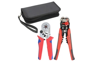 HSC8 6-6 Upgraded Needle Clamp Electrician Crimping Pliers Set Customizable OEM Hand-Power Terminal Crimping Pliers Tubular