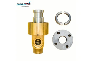 HS-GF Series High Temperature Water Rotary Joint Brass Swivels Flange Connection Customized Multiple Specifications DN15 20 25