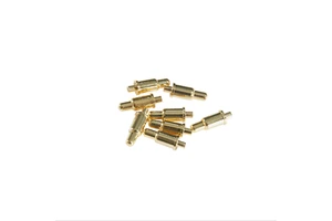Customizable OEM Large Diameter Brass Golden PogoPin Charging Thimble Polished Surface Electrode Battery Needle Model