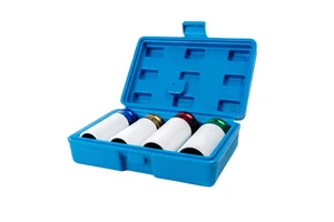 Hot Selling 1/2inch 6 Point CRV Material Ultra Thin Socket Impact Sleeve Set Wheel Socket Set