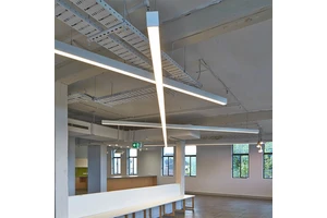 2ft 4ft 20W 40W Dimming LED Tube Lighting Fixture Suspended Led Linear Lights for Stairwell Warehouse