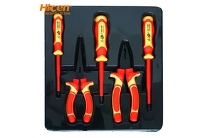 5pcs Insulated Tools, Electricians Tools, VDE Tools, 1000V
