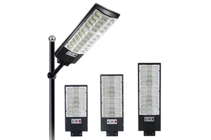 SMD5730 LED High Brightness IP66 Waterproof Solar Street Lights All-in-One Integrated Radar Sensor ABS Lamp for Outdoor Projects