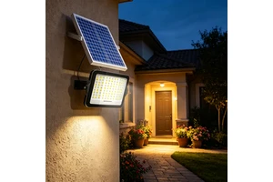 Factory Direct Solar Flood Lights Outdoor Waterproof IP65 100W 200W High Brightness Led for Yard and Security Lighting