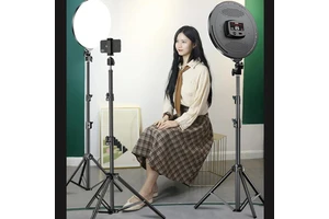Professional LED Ring Light with Tripod Stand Photography Fill Light Video Recording Live Streaming Beauty Makeup Light