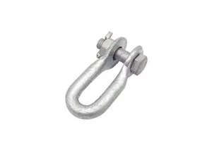 Factory-direct U-type Shackles Hot-dip Galvanized for Outdoor Power Applications