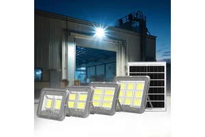 New Design Profession Grade Floodlight ABS Ip65 Waterproof 100W 200W 300W 400W Outdoor Led Solar Flood Light