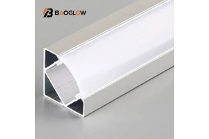 Factory Price 19*19 Angle Recessed Ceiling Top Corner Line Lamp Led Profile Light Aluminum Profile Ceiling Corner for Led Strip