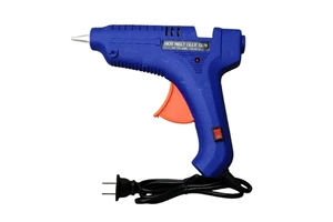 DIY Single Temperature 100W Electric Hot Glue Gun with 11mm Large Glue Stick Leakage Protection Safe Switch 3-Year Warranty