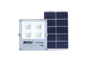 400W High Power Solar Flood Light Waterproof Outdoor LED Spotlight with 20Ah Battery for Large Area Illumination