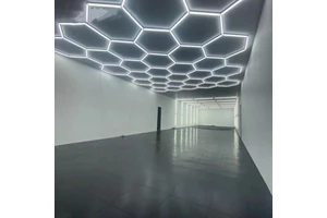 New Design High Quality 6500k Hexagon Garage Light for Car Shop and Led Hexagon Light